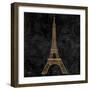 Elegant Paris Gold III-Linda Baliko-Framed Premium Giclee Print