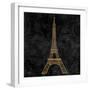 Elegant Paris Gold III-Linda Baliko-Framed Premium Giclee Print