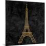 Elegant Paris Gold III-Linda Baliko-Mounted Premium Giclee Print