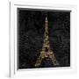 Elegant Paris Gold III-Linda Baliko-Framed Art Print