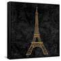 Elegant Paris Gold III-Linda Baliko-Framed Stretched Canvas
