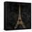 Elegant Paris Gold III-Linda Baliko-Framed Stretched Canvas