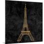 Elegant Paris Gold III-Linda Baliko-Mounted Art Print