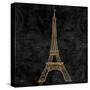 Elegant Paris Gold III-Linda Baliko-Stretched Canvas