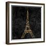 Elegant Paris Gold III-Linda Baliko-Framed Art Print