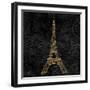 Elegant Paris Gold III-Linda Baliko-Framed Art Print