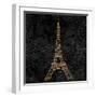 Elegant Paris Gold III-Linda Baliko-Framed Art Print