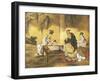 Elegant Pastimes, Calligraphy, Screen-Kano Tansetsu-Framed Giclee Print