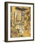 Elegant Pastimes, Painting, Screen-Kano Tansetsu-Framed Giclee Print