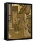 Elegant Pastimes, Painting, Screen-Kano Tansetsu-Framed Stretched Canvas