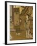 Elegant Pastimes, Painting, Screen-Kano Tansetsu-Framed Giclee Print