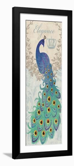 Elegant Peacock-Piper Ballantyne-Framed Art Print