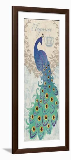 Elegant Peacock-Piper Ballantyne-Framed Art Print