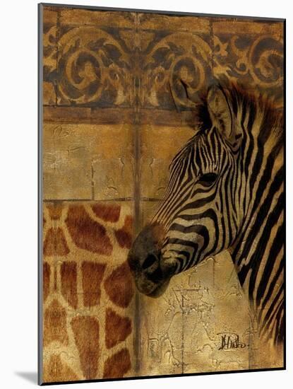 Elegant Safari I (Zebra)-Patricia Pinto-Mounted Art Print
