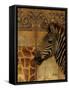 Elegant Safari I (Zebra)-Patricia Pinto-Framed Stretched Canvas