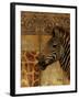 Elegant Safari I (Zebra)-Patricia Pinto-Framed Art Print