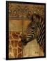 Elegant Safari I (Zebra)-Patricia Pinto-Framed Art Print