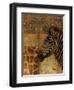 Elegant Safari I (Zebra)-Patricia Pinto-Framed Art Print