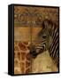 Elegant Safari I (Zebra)-Patricia Pinto-Framed Stretched Canvas