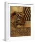 Elegant Safari II (Tiger)-Patricia Pinto-Framed Art Print