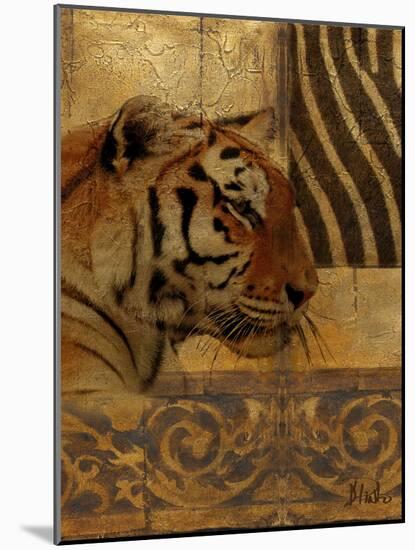 Elegant Safari II (Tiger)-Patricia Pinto-Mounted Art Print