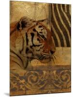 Elegant Safari II (Tiger)-Patricia Pinto-Mounted Art Print