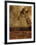 Elegant Safari III (Giraffe)-Patricia Pinto-Framed Art Print