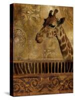 Elegant Safari III (Giraffe)-Patricia Pinto-Stretched Canvas