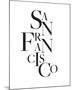 Elegant San Francisco-Joni Whyte-Mounted Giclee Print