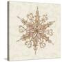 Elegant Season Snowflake I Pink-Daphne Brissonnet-Stretched Canvas