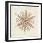 Elegant Season Snowflake I Pink-Daphne Brissonnet-Framed Art Print