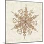 Elegant Season Snowflake I Pink-Daphne Brissonnet-Mounted Art Print