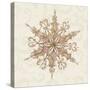 Elegant Season Snowflake I Pink-Daphne Brissonnet-Stretched Canvas