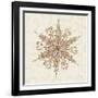 Elegant Season Snowflake I Pink-Daphne Brissonnet-Framed Art Print