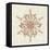 Elegant Season Snowflake IV Pink-Daphne Brissonnet-Framed Stretched Canvas