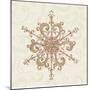 Elegant Season Snowflake IV Pink-Daphne Brissonnet-Mounted Art Print