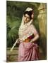 Elegant Spanish Beauty-John Bagnold Burgess-Mounted Giclee Print