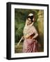 Elegant Spanish Beauty-John Bagnold Burgess-Framed Giclee Print