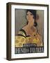 Elegant Spanish Woman in an Advertisement for Heno De Pravia Soap-null-Framed Photographic Print