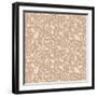 Elegant Stylish Abstract Floral Wallpaper.-Little_cuckoo-Framed Art Print