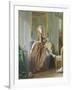 Elegant Woman at Her Toilette-Michael Garnier-Framed Giclee Print