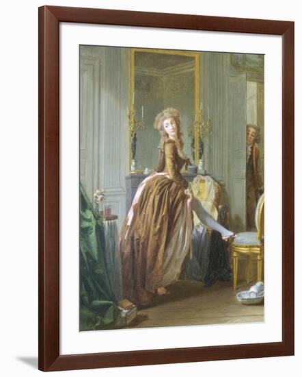 Elegant Woman at Her Toilette-Michael Garnier-Framed Giclee Print