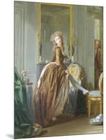 Elegant Woman at Her Toilette-Michael Garnier-Mounted Giclee Print