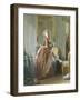 Elegant Woman at Her Toilette-Michael Garnier-Framed Giclee Print