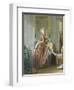 Elegant Woman at Her Toilette-Michael Garnier-Framed Giclee Print