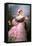 Elegant Woman in a Rose Garden-Felix Hippolyte-lucas-Framed Stretched Canvas