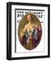 "Elegant Woman," Saturday Evening Post Cover, July 30, 1932-Guy Hoff-Framed Giclee Print