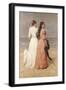 Elegant Women on a Beach-Isidore Verheyden-Framed Giclee Print