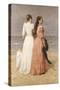 Elegant Women on a Beach-Isidore Verheyden-Stretched Canvas