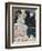 Elegante et Pierrot-Gerda Wegener-Framed Giclee Print